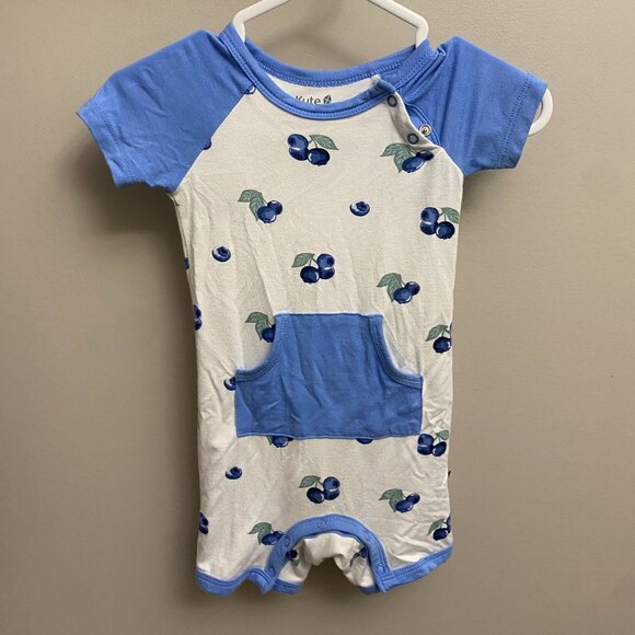 Kyte BABY Other - Blueberry Bamboo Shortall